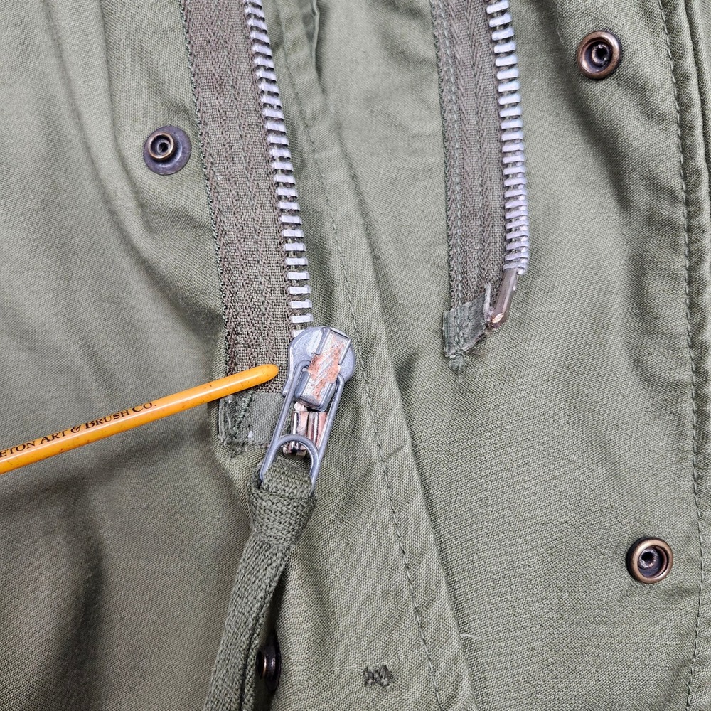 Vintage OG107 M65 Field Coat + USAF 1972 CWU-9/P Quilted Liner Jacket - Picture 10 of 16